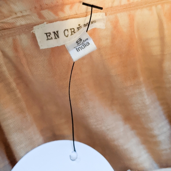 NWT En Creme Peach Tunic - Picture 5 of 6